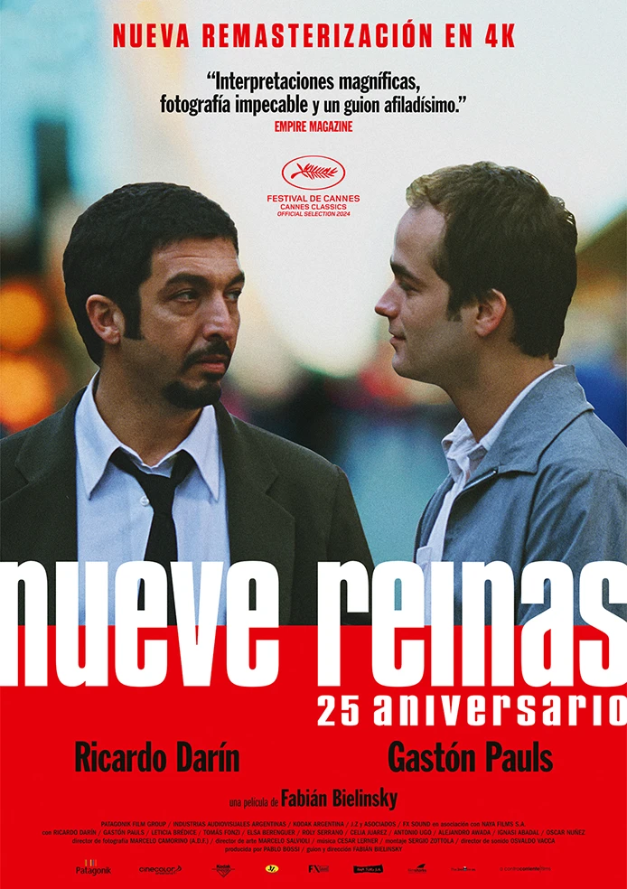 Nueve reinas, 25 aniversario en 4k